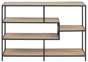 Libreria SARON quercia/nero