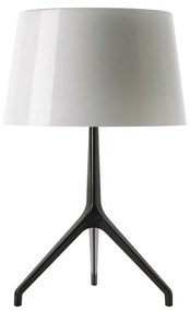 Lumiere XXL Lampada da Tavolo Nero Cromato/Bianco - Foscarini