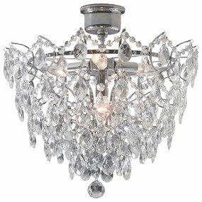 Lampada da soffitto in argento Luxy, ø 48 cm Rosendal - Markslöjd