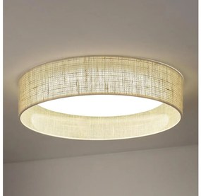 Duolla - Plafoniera LED ROLLER LED/24W/230V diametro 45 cm beige