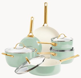 Batteria di pentole con rivestimento antiaderente Padova 10 pz