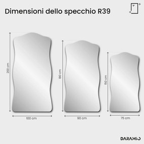 Specchio effetto antico con patina – Pure Collection R39