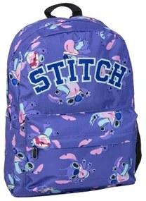 Zaino Scuola Stitch Viola 32 x 12 x 42 cm