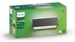 Philips 16487/93/P3 - Applique da esterno MYGARDEN 2xLED/4,5W IP44