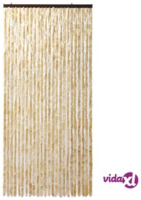 vidaXL Zanzariera Beige 100x220 cm Ciniglia