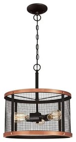 Westinghouse 63327 - Lampadario a sospensione con catena EMELIE 3xE27/60W/230V