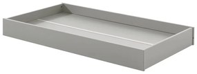Cassetto grigio sotto il letto dei bambini 70x140 cm Peuter - Vipack