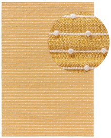 Lytte Tappeto bambino Lupo Giallo 160x230 cm - Tappeto design moderno soggiorno