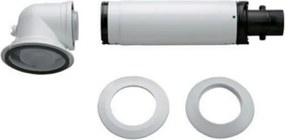 KIT BASE SCARICO FUMI PER CALDAIE A CONDENSAZIONE BOSCH- Diam. 60/100- BOSC- pezzi 1