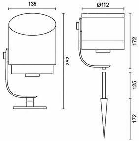 Philips 17462/30/P7 Hue LILY LED RGB 15W 24V IP65 dimmerabile per esterni