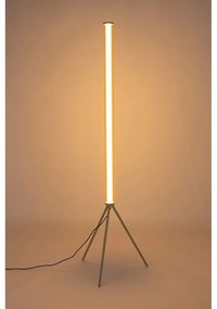 Lampada da terra LED beige con paralume in vetro con intensità regolabile (altezza totale 156 cm) Scotty – Zuiver