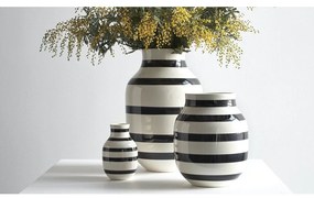 Vaso in ceramica bianco/nero Omaggio - Kähler Design