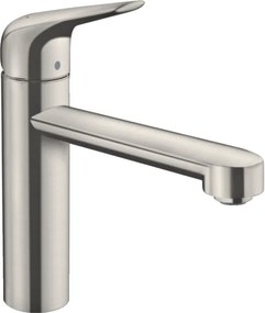 Miscelatore Cucina Monocomando Inox Spazzolato Hansgrohe M42