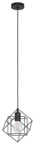 Eglo 43358 - Lampadario a sospensione con filo STRAITON 1xE27/60W/230V