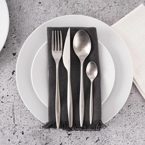 Posate argentate in acciaio inox 24 pz – Orion