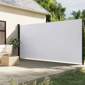Tenda Da Sole Laterale Retrattile Bianco 220x500 Cm /