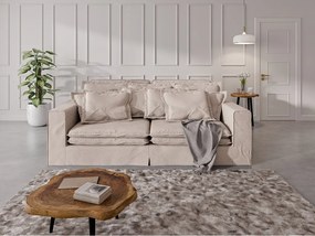 Divano beige 236 cm Nora – Ropez