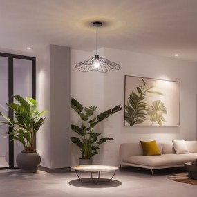 Brilagi - Lampadario LED a sospensione su cavo CERIA WIRE 1xE27/40W/230V Ø 60 cm nero