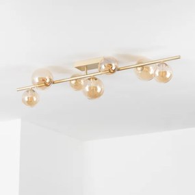 Brilagi - Lampadario a plafone LED MILLA 7xG9/3W/230V oro