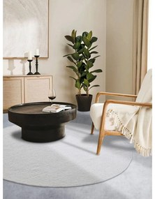 Tappeto rotondo bianco in lana tessuto a mano ø 200 cm Francois – Villeroy&amp;Boch