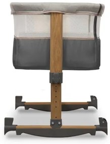 Lionelo - Culla per bambini 3in1 LEONIE grigio/nero