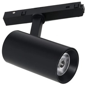 Faretto LED per sistema binario MAGNETIC TRACK LED/10W/48V 3000K nero