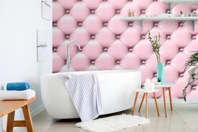 Carta da parati – Eleganza pelle in rosa bonbon