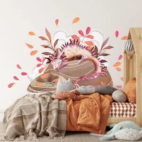 Adesivo murale per la camera dei bambini - Drago Animus | Inspio