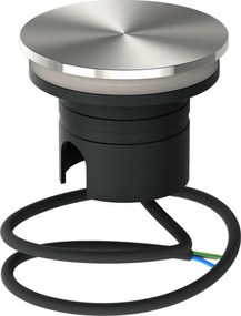 Faretto LED interrato da Giardino 6W IP67 Luce Radente 360°- Inox