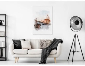 Quadro  Watercolour Venice (1 Part) Vertical  Larghezza x Altezza Home decor 40x60