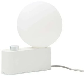 Alumina Lampada da Tavolo Gesso con Sfera IV - Tala