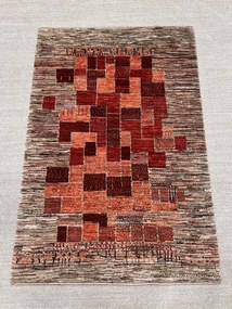 Loribaft Tappeto persiano 100 x 150 Marrone (Iran) Annodato A Mano