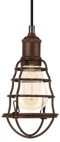 Eglo 49809 - Lampada a sospensione PORT SETON 1xE27/60W