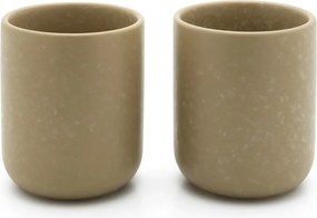 Set di 2 tazze in gres beige da 200 ml Umea - Bredemeijer
