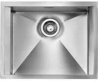 Lavello FOCUS 3 1 vasca ACCIAIO INOX INCASSO SLIM 57X45 prof 19 015202.X0.01.2018