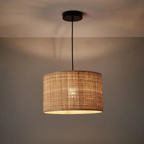 Lampadario Natura Carvi nero E27 INSPIRE