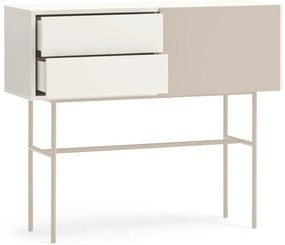 Consolle beige/crema 35x110 cm Nube - Teulat