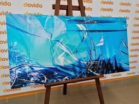 Stampa su tela – Astrazione del mondo sottomarino
