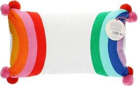 Cuscino per bambini in misto cotone 50x33 cm Rainbow – Rex London