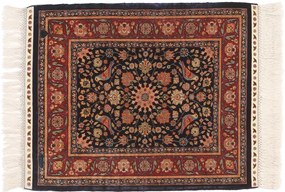 Hereke Tappeto orientale 40 x 50 Rosa (Tacchino) Annodato A Mano
