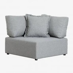 Moduli per divani in tela Kata Grigio & Palo d'angolo - Sklum