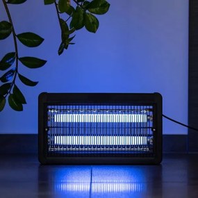 Trappola elettrica per insetti 2x10W/230V, copertura 100 m²