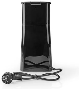 Nedis KACM310FBK - Macchina da caffè per una tazza da 0,42 L con timer e tazza da viaggio