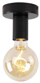 Lampada da soffitto intelligente nera incl. Wifi G95 - Facile