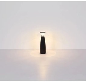 Globo 21021B - LED Lampada da tavolo touch ricaricabile e dimmerabile ILLUMI LED/1W/3,7V 3000K nero