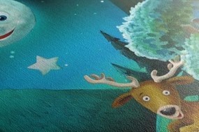 Quadro su tela – Bosco fiabesco