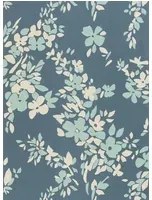 Farrow & Ball Carta da parati Hegemone - Stiffkey Blue/ Dix Blue/ Old White