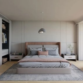 Brilagi - Lampada a sospensione con cavo WABI SABI 1xE27/40W/230V grigio