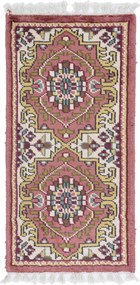 Agra Tappeto orientale 30x60 (Indian) Annodato A Mano
