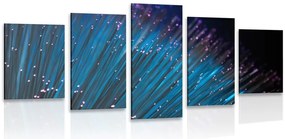 Quadri 5 pezzi – Fibra ottica